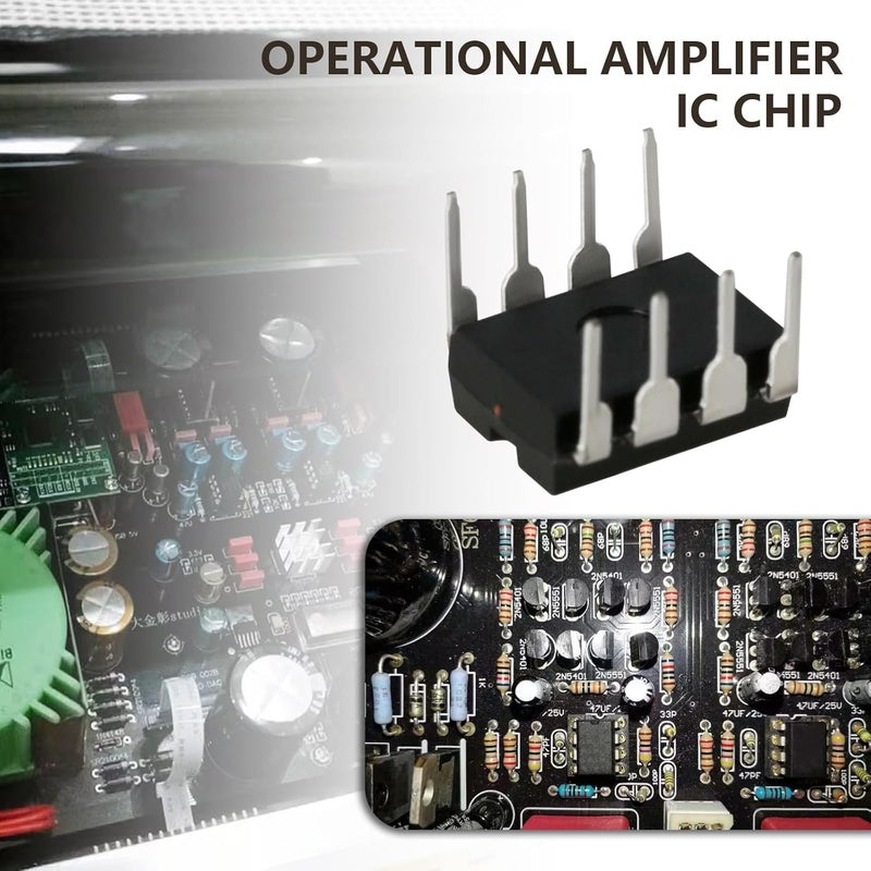 OTOTEC 20pcs TL071CP Operational Amplifier Replacement TL071 Operational Amplifier IC Chip DIP-8 Low Noise JFET Input Chip for Audio Signal Processing - Image 2